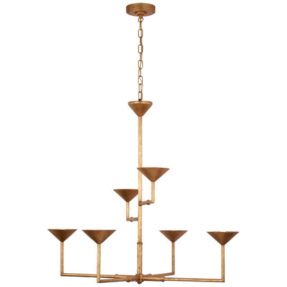 Visual Comfort Signature Collection Julie Neill Eleanor 47 Inch Chandelier Cp818888