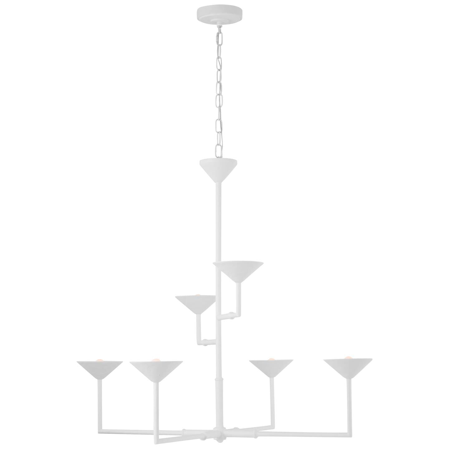 Visual Comfort Signature Collection Julie Neill Eleanor 47 Inch Chandelier Cp818888