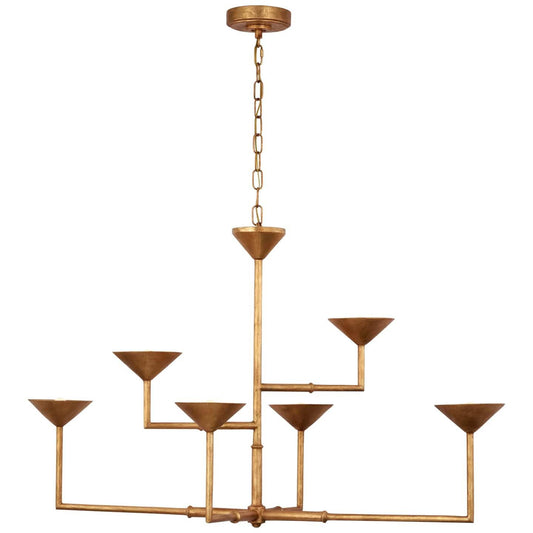 Visual Comfort Signature Collection Julie Neill Eleanor 53 Inch Chandelier Cp818889