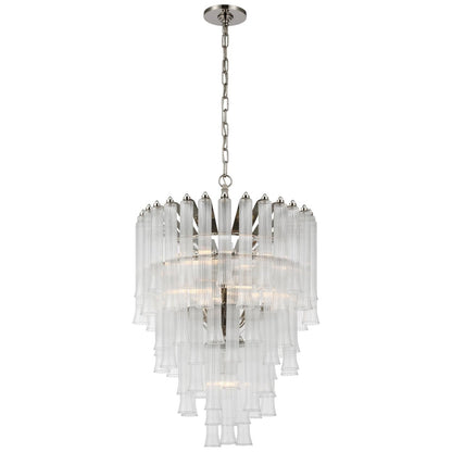 Visual Comfort Signature Collection Julie Neill Lorelei 20 Inch 9 Light Led Mini Chandelier Cp733659