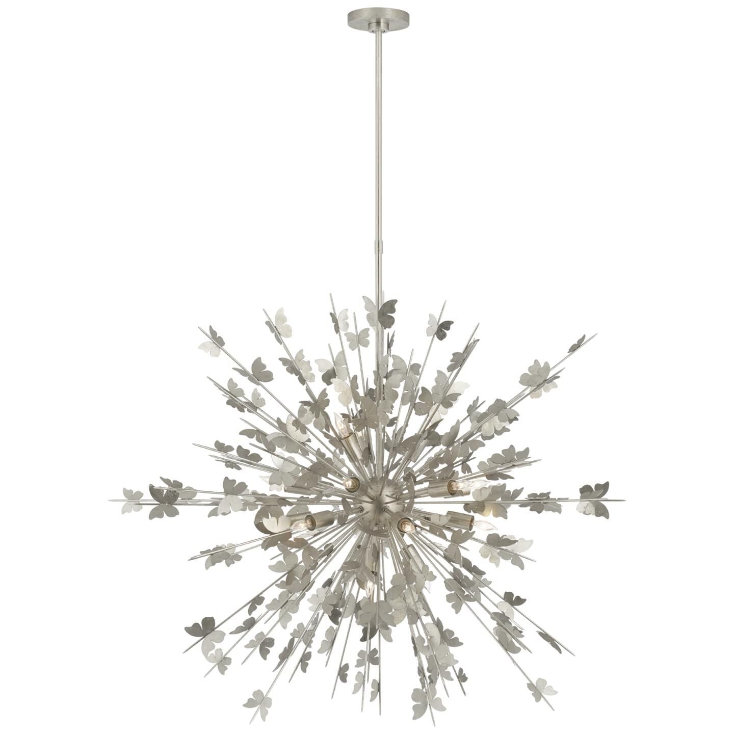 Visual Comfort Signature Collection Julie Neill Farfalle 41 Inch 18 Light Chandelier Cp429006