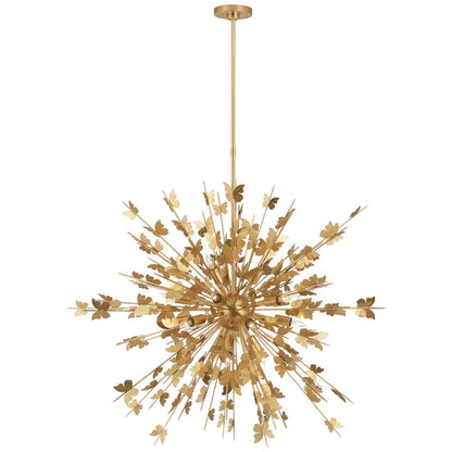 Visual Comfort Signature Collection Julie Neill Farfalle 41 Inch 18 Light Chandelier Cp429006