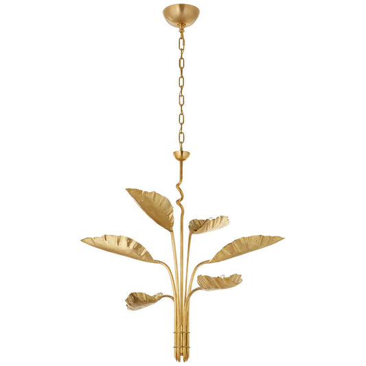 Visual Comfort Signature Collection Julie Neill Dumaine 41 Inch 6 Light Chandelier Cp376004