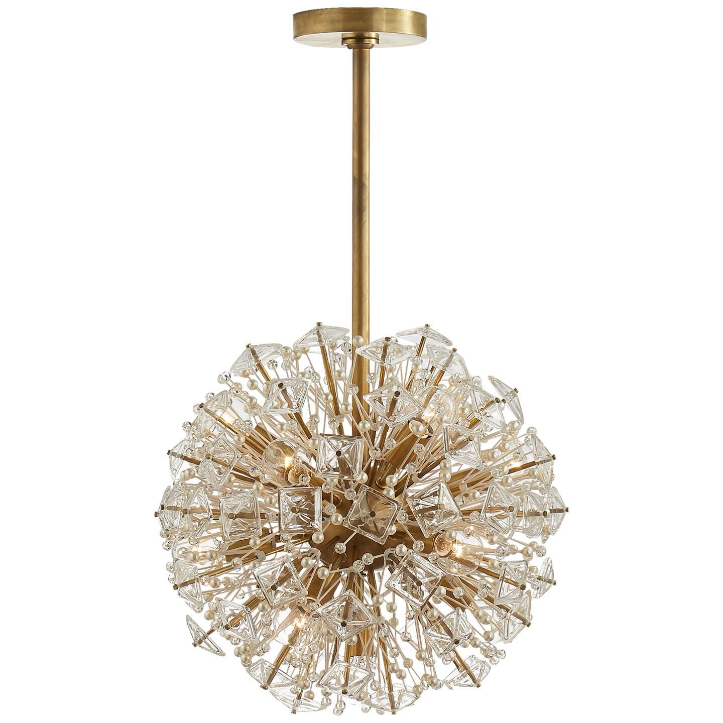 Visual Comfort Signature Collection Kate Spade New York Dickinson 17 Inch 13 Light Mini Chandelier Cp151933