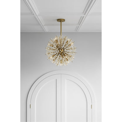 Visual Comfort Signature Collection Kate Spade New York Dickinson 22 Inch 17 Light Chandelier Cp151935