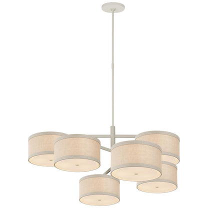 Visual Comfort Signature Collection Kate Spade New York Walker 40 Inch 18 Light Led Chandelier Cp769471