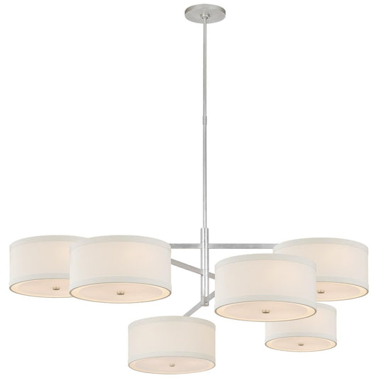 Visual Comfort Signature Collection Kate Spade New York Walker 54 Inch 18 Light Led Chandelier Cp769472