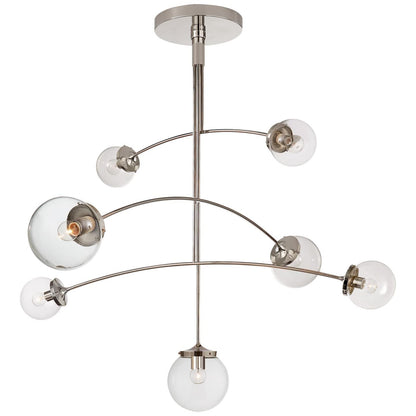 Visual Comfort Signature Collection Kate Spade New York Prescott 55 Inch 7 Light Chandelier Cp151953