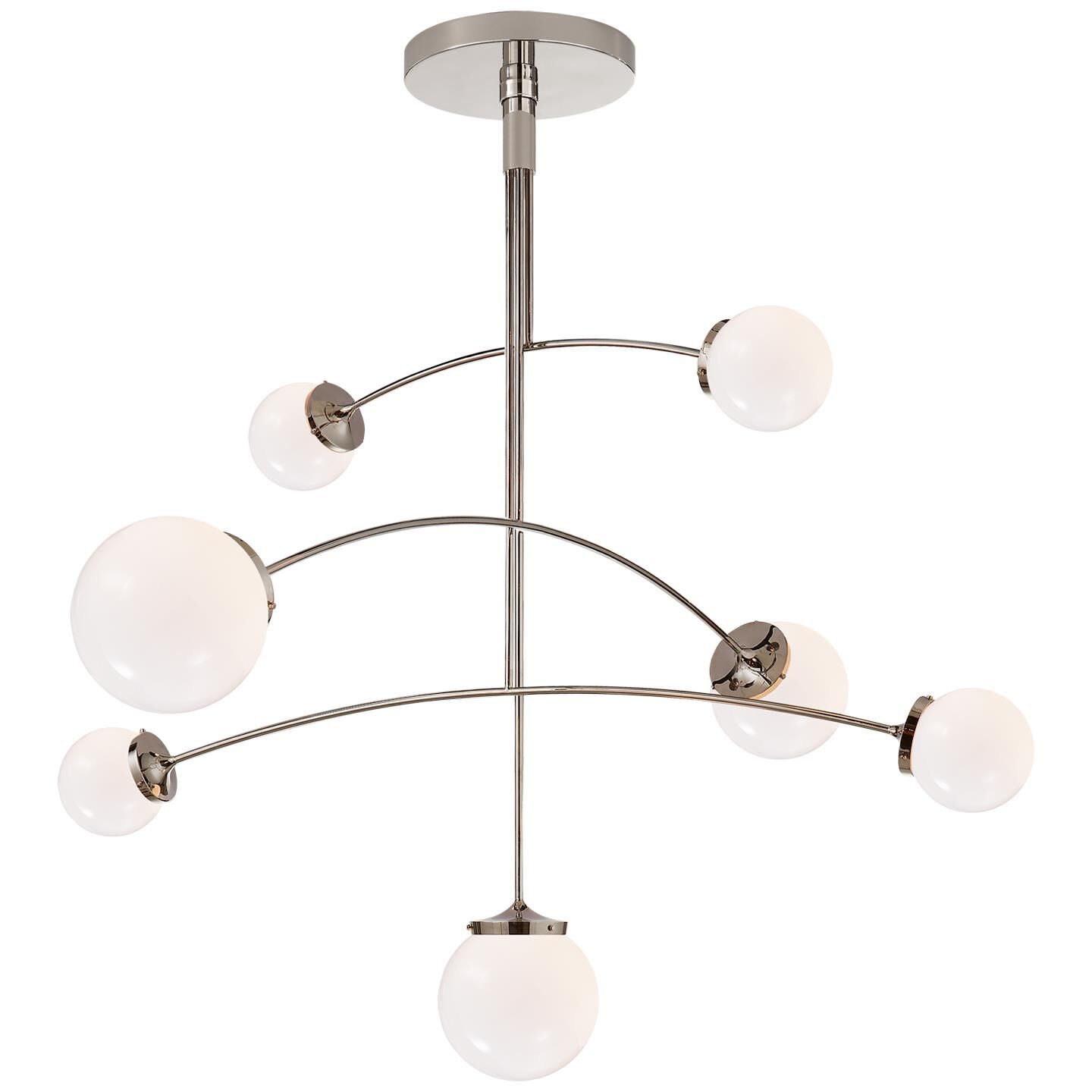 Visual Comfort Signature Collection Kate Spade New York Prescott 55 Inch 7 Light Chandelier Cp151953