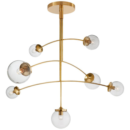 Visual Comfort Signature Collection Kate Spade New York Prescott 55 Inch 7 Light Chandelier Cp151953