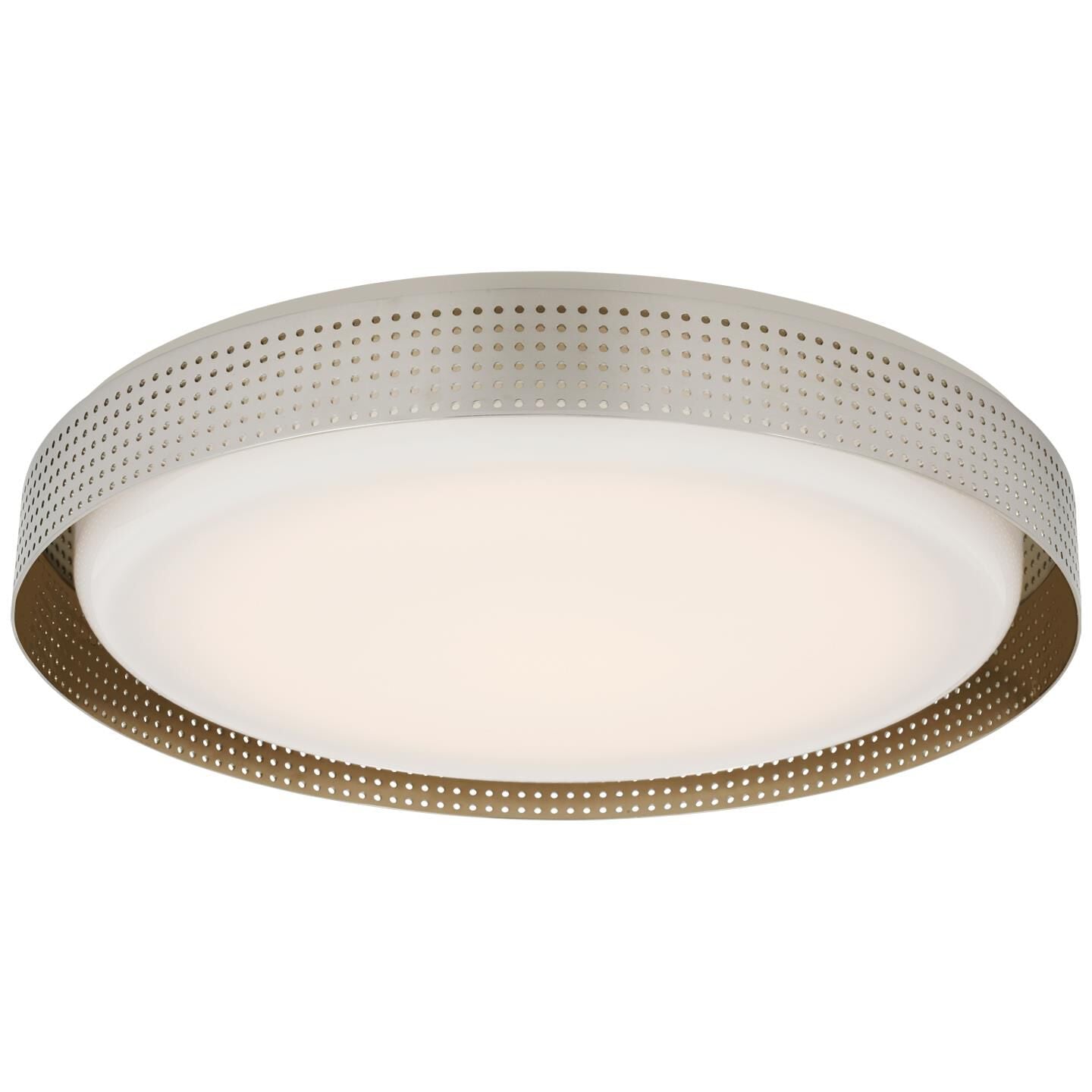 Visual Comfort Signature Collection Kelly Wearstler Precision 18 Inch 1 Light Led Flush Mount Cp793880