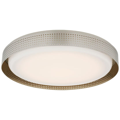 Visual Comfort Signature Collection Kelly Wearstler Precision 18 Inch 1 Light Led Flush Mount Cp793880