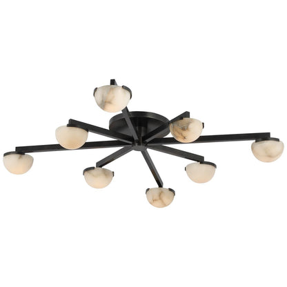 Visual Comfort Signature Collection Kelly Wearstler Pedra 36 Inch 1 Light Led Flush Mount Cp785833