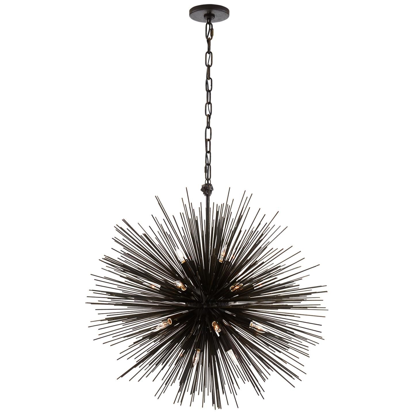 Visual Comfort Signature Collection Kelly Wearstler Strada 28 Inch 20 Light Chandelier Cp152043