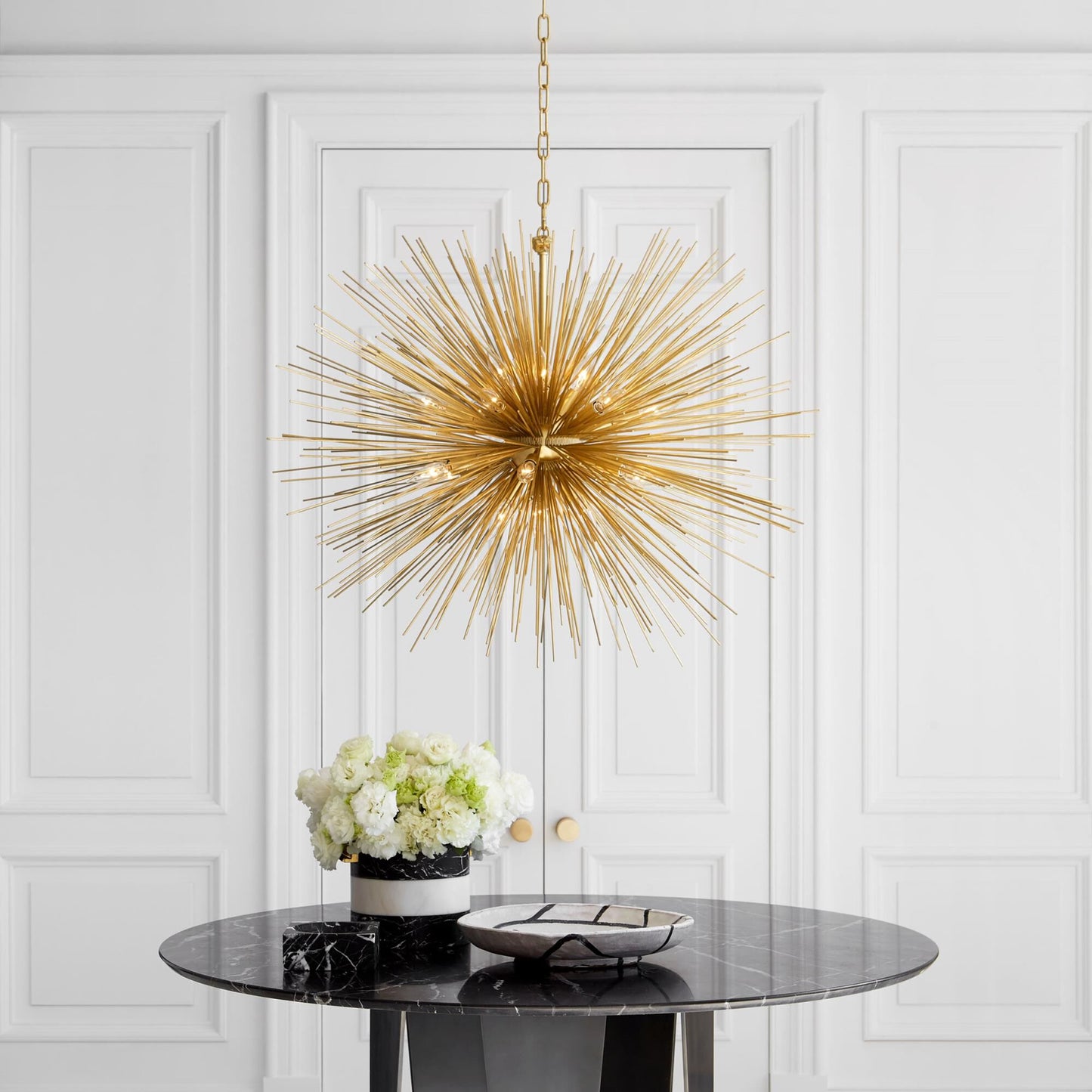 Visual Comfort Signature Collection Kelly Wearstler Strada 38 Inch 20 Light Chandelier Cp152045