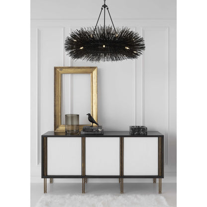 Visual Comfort Signature Collection Kelly Wearstler Strada 40 Inch 16 Light Chandelier Cp152052