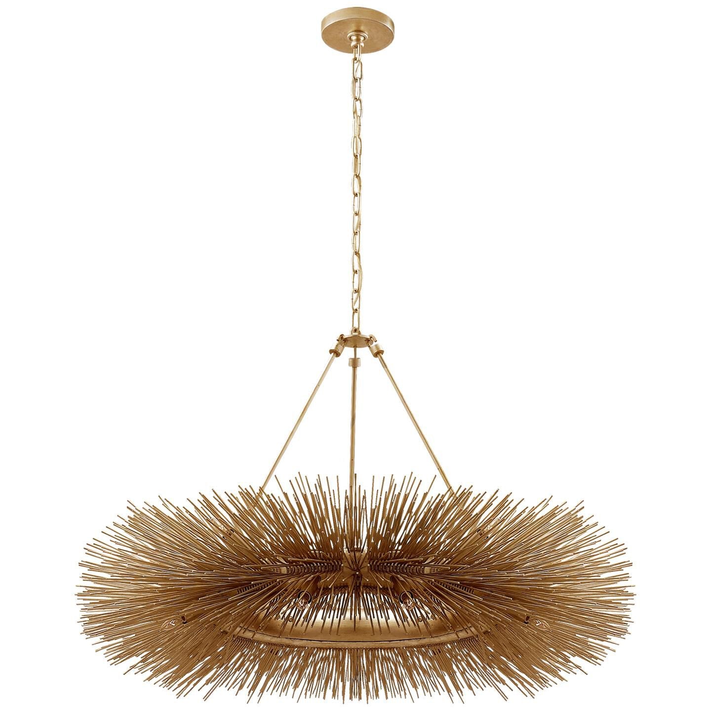 Visual Comfort Signature Collection Kelly Wearstler Strada 40 Inch 16 Light Chandelier Cp152052