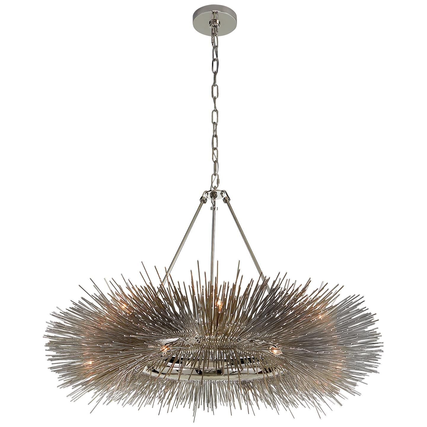 Visual Comfort Signature Collection Kelly Wearstler Strada 40 Inch 16 Light Chandelier Cp152052