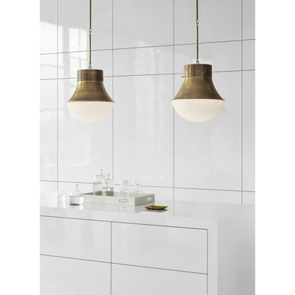 Visual Comfort Signature Collection Kelly Wearstler Precision 17 Inch Large Pendant Cp152059