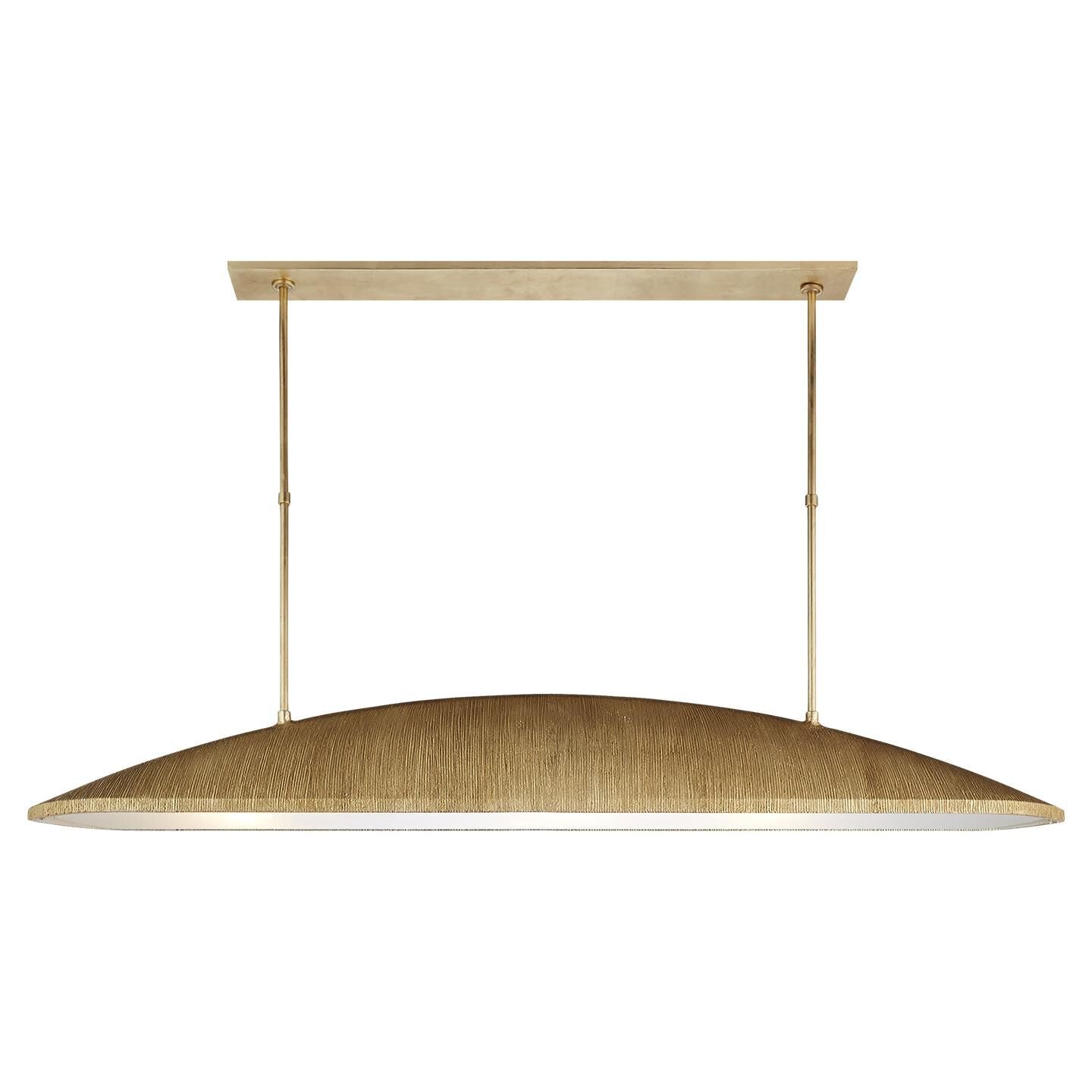 Visual Comfort Signature Collection Kelly Wearstler Utopia 60 Inch 3 Light Linear Suspension Light Cp152076