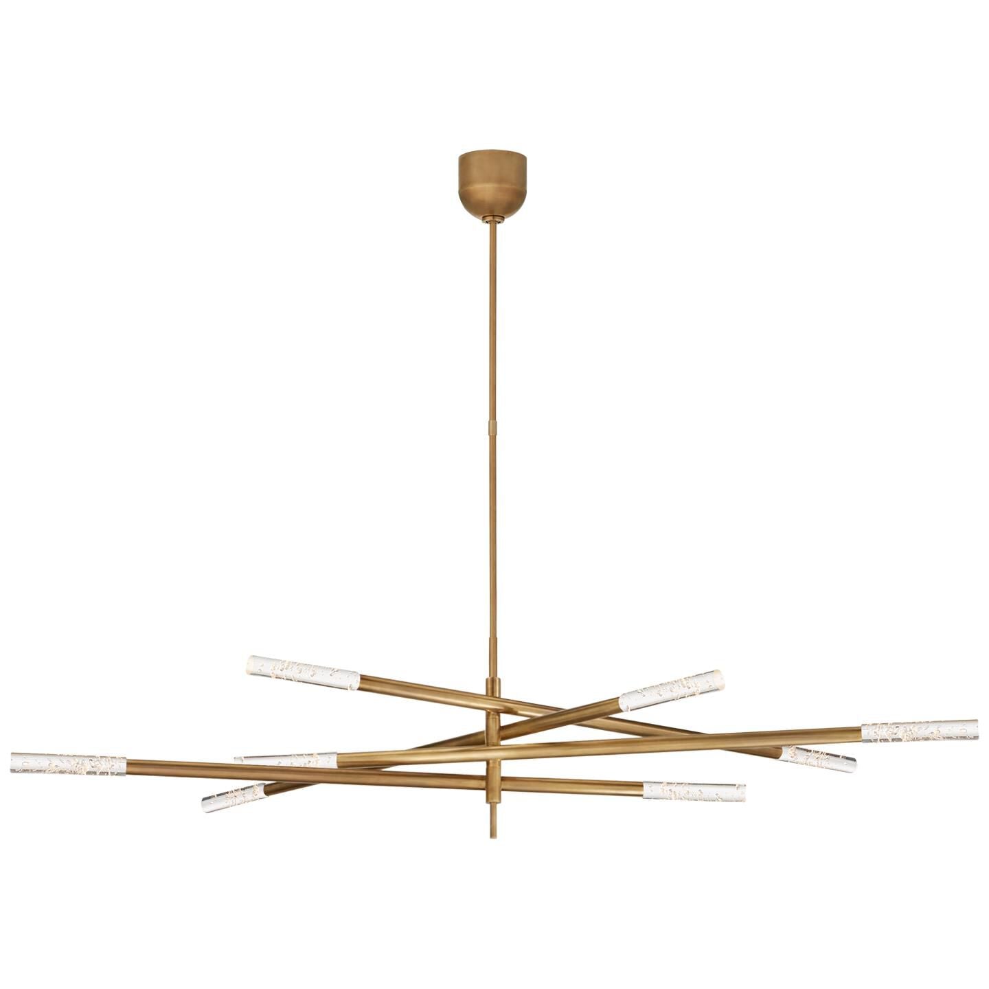 Visual Comfort Signature Collection Kelly Wearstler Rousseau 65 Inch Chandelier Cp376033