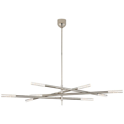 Visual Comfort Signature Collection Kelly Wearstler Rousseau 65 Inch Chandelier Cp376033