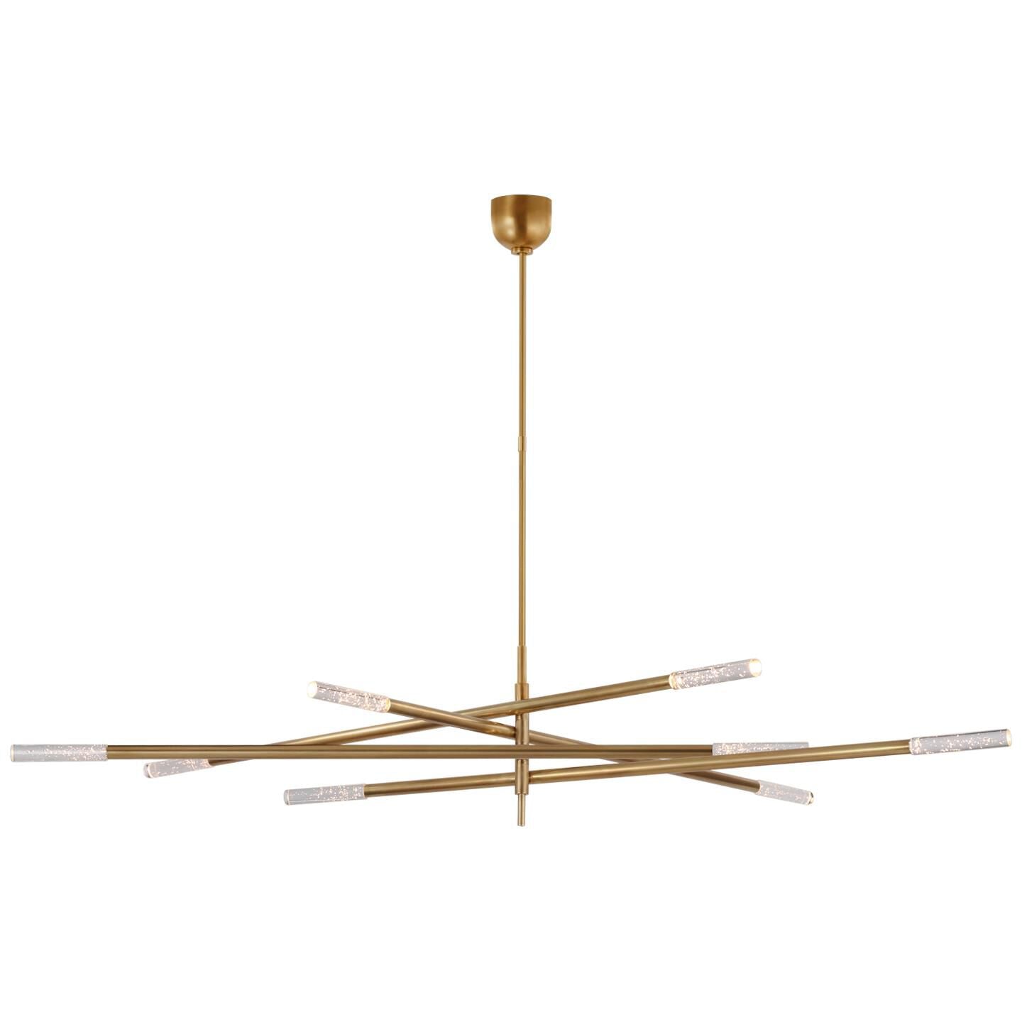 Visual Comfort Signature Collection Kelly Wearstler Rousseau 80 Inch Led Chandelier Cp785841