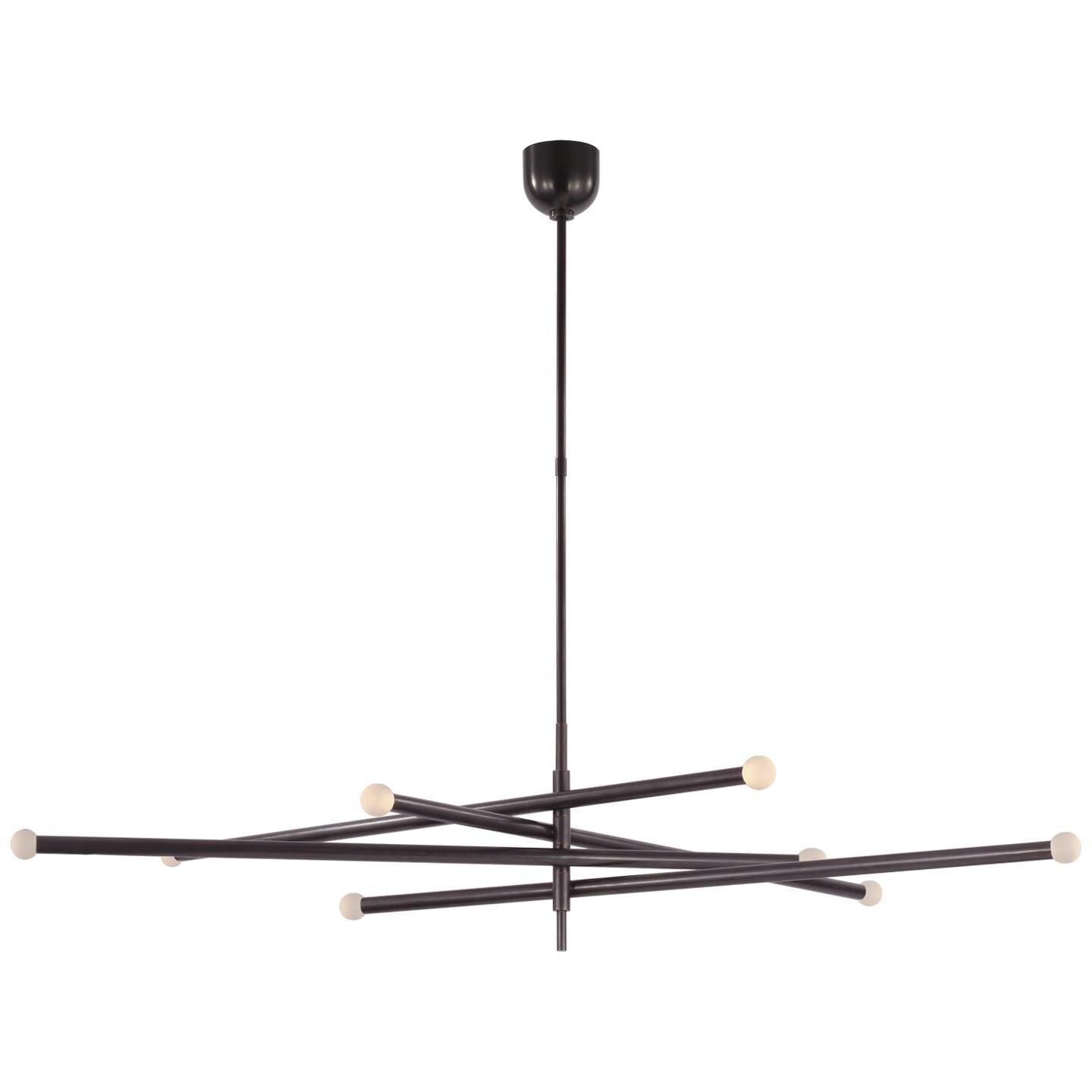 Visual Comfort Signature Collection Kelly Wearstler Rousseau 80 Inch Led Chandelier Cp785841