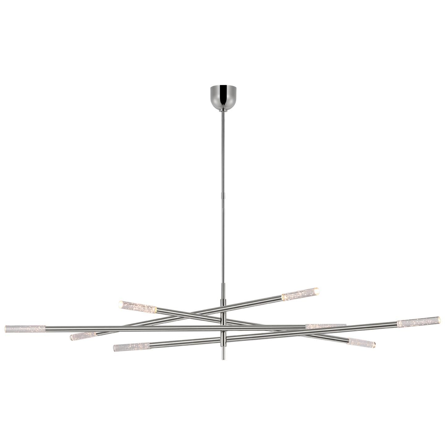 Visual Comfort Signature Collection Kelly Wearstler Rousseau 80 Inch Led Chandelier Cp785841