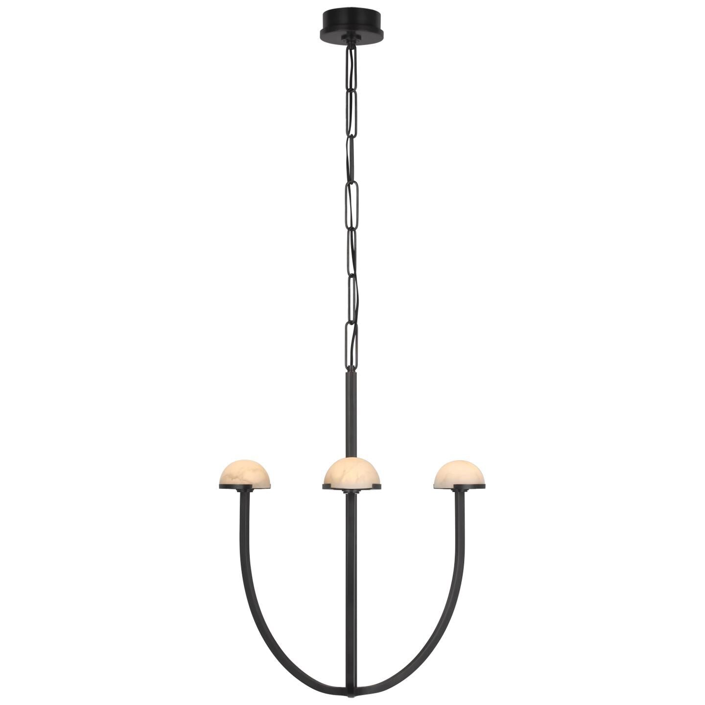 Visual Comfort Signature Collection Kelly Wearstler Pedra 21 Inch Led Mini Chandelier Cp733712