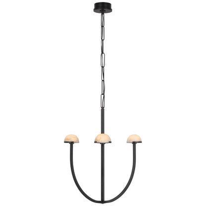 Visual Comfort Signature Collection Kelly Wearstler Pedra 21 Inch Led Mini Chandelier Cp733712