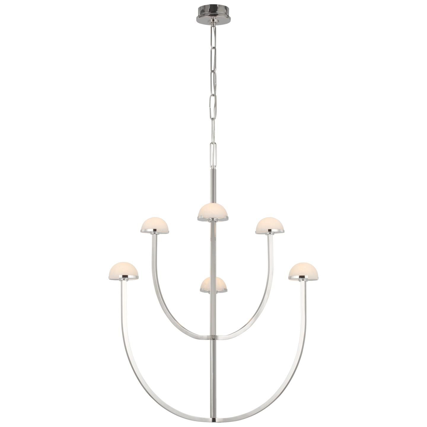 Visual Comfort Signature Collection Kelly Wearstler Pedra 28 Inch Led Chandelier Cp733713