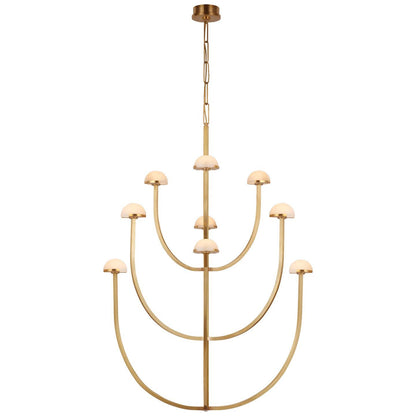 Visual Comfort Signature Collection Kelly Wearstler Pedra 35 Inch Led Chandelier Cp733714