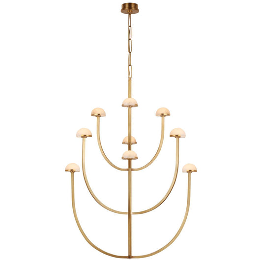 Visual Comfort Signature Collection Kelly Wearstler Pedra 35 Inch Led Chandelier Cp733714