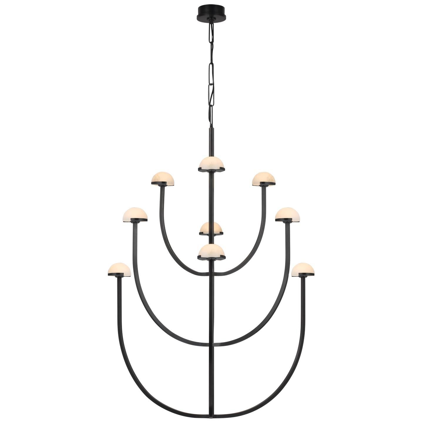 Visual Comfort Signature Collection Kelly Wearstler Pedra 35 Inch Led Chandelier Cp733714