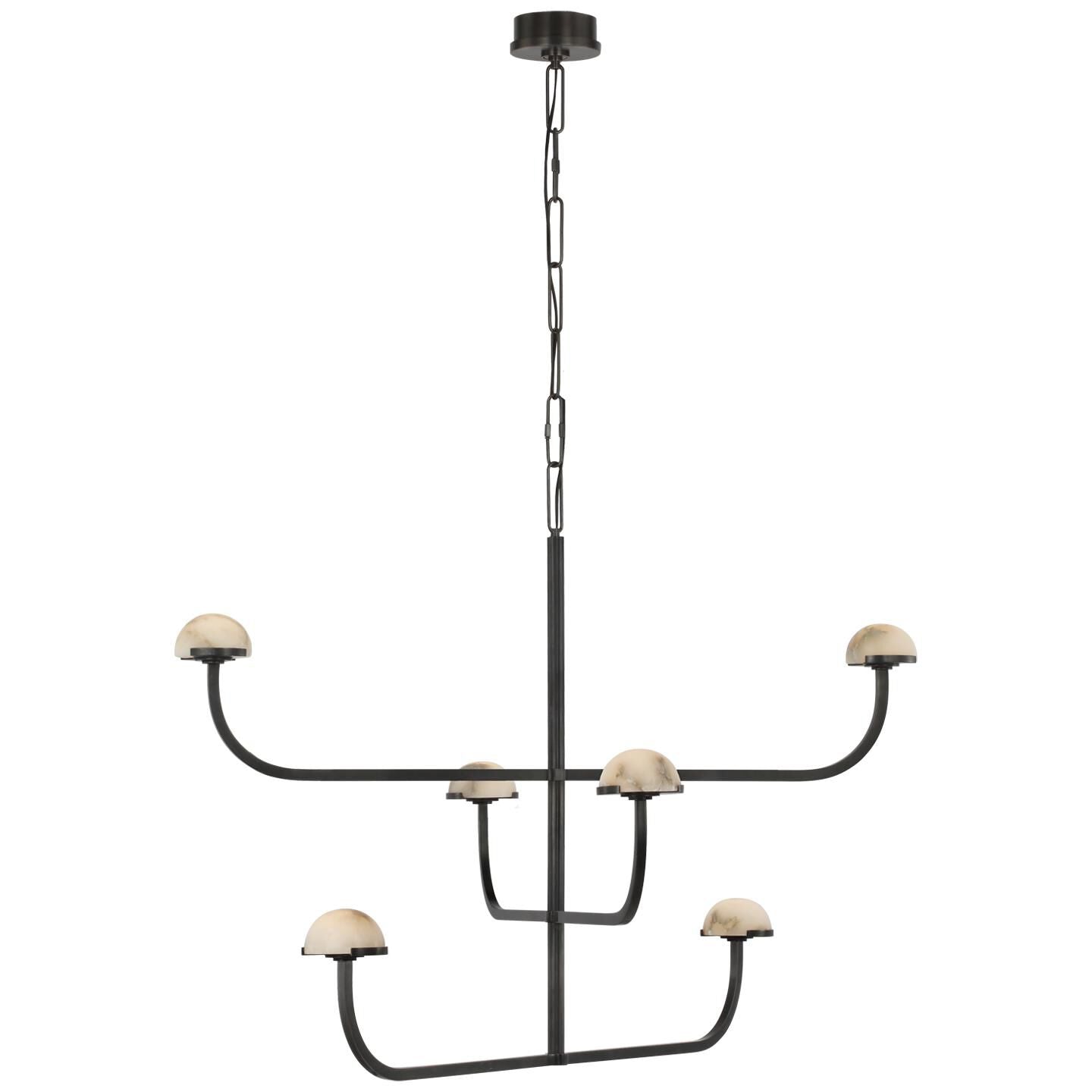 Visual Comfort Signature Collection Kelly Wearstler Pedra 40 Inch Led Chandelier Cp785843