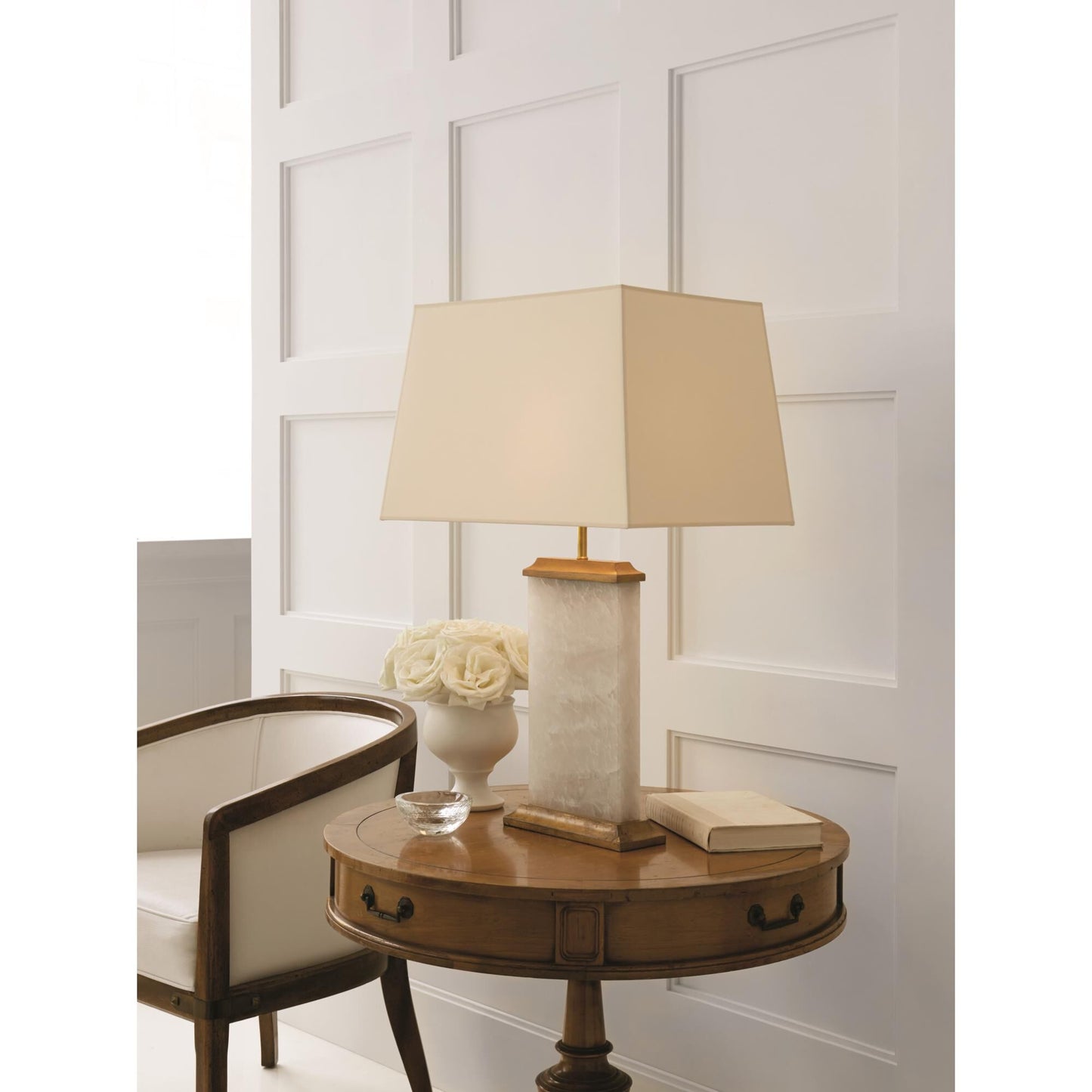 Visual Comfort Signature Collection Michael S Smith Crescent 27 Inch Table Lamp Cp215001