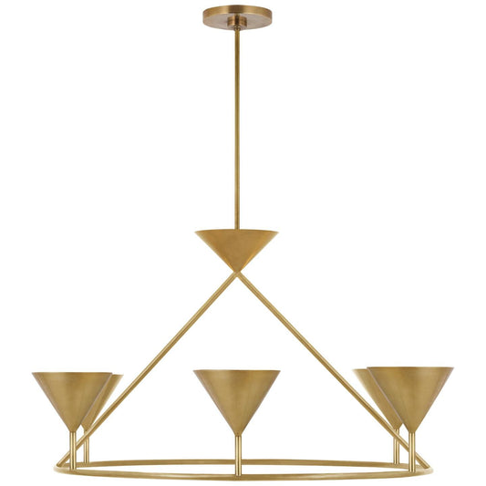 Visual Comfort Signature Collection Paloma Contreras Orsay 36 Inch Led Chandelier Cp774175