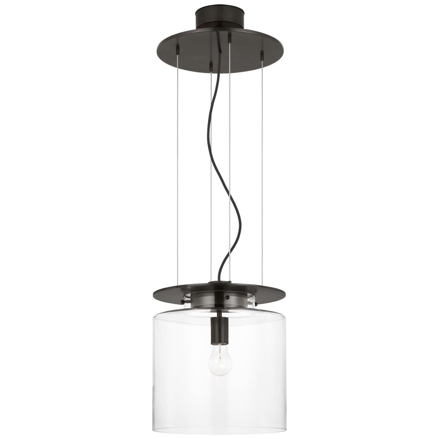 Visual Comfort Signature Collection Ray Booth Elias 13 Inch Large Pendant Cp818949