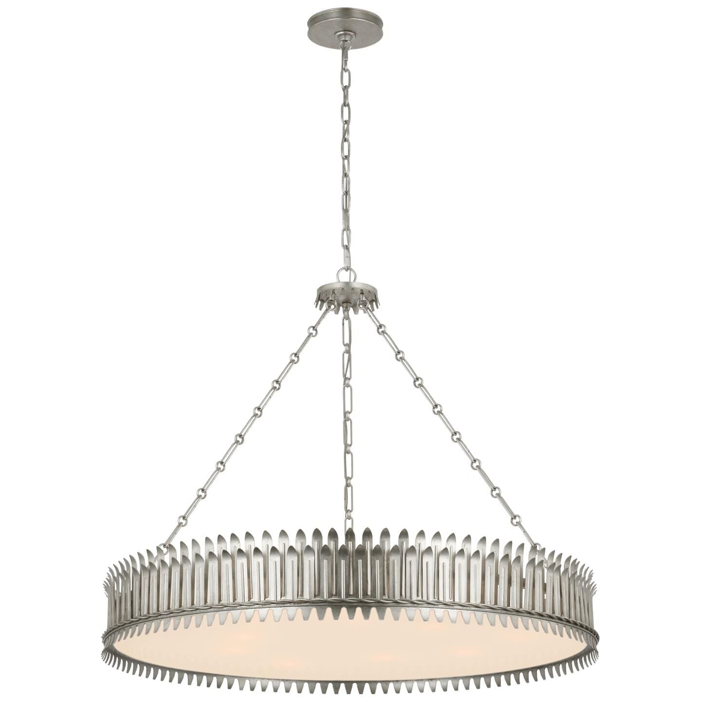 Visual Comfort Signature Collection Suzanne Kasler Leslie 36 Inch 9 Light Led Chandelier Cp793899