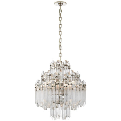 Visual Comfort Signature Collection Suzanne Kasler Adele 20 Inch 6 Light Mini Chandelier Cp175314