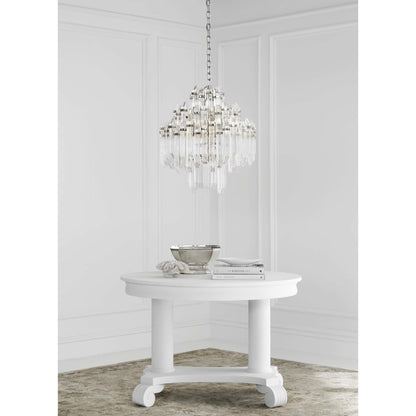 Visual Comfort Signature Collection Suzanne Kasler Adele 20 Inch 6 Light Mini Chandelier Cp175314