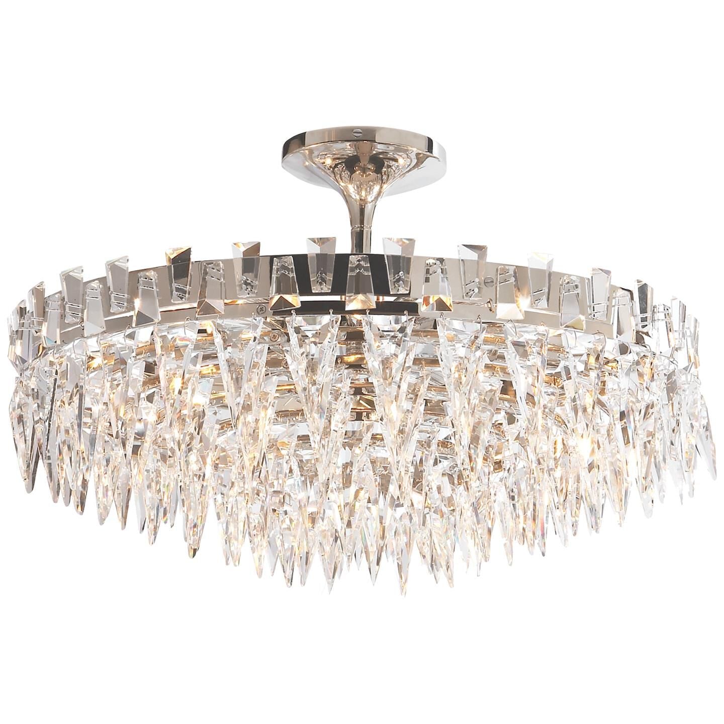 Visual Comfort Signature Collection Joe Nye Trillion 21 Inch 10 Light Flush Mount Cp176163