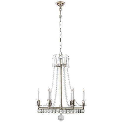 Visual Comfort Signature Collection Joe Nye Regency 22 Inch 6 Light Mini Chandelier Cp176166