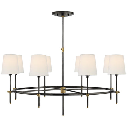 Visual Comfort Signature Collection Thomas Obrien Bryant 42 Inch 8 Light Chandelier Cp178575