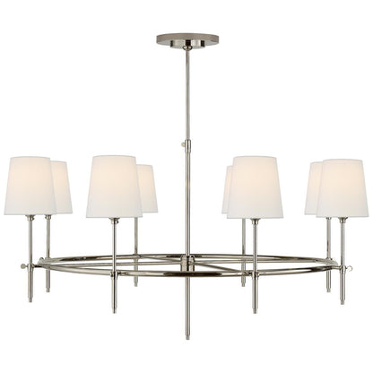 Visual Comfort Signature Collection Thomas Obrien Bryant 42 Inch 8 Light Chandelier Cp178575