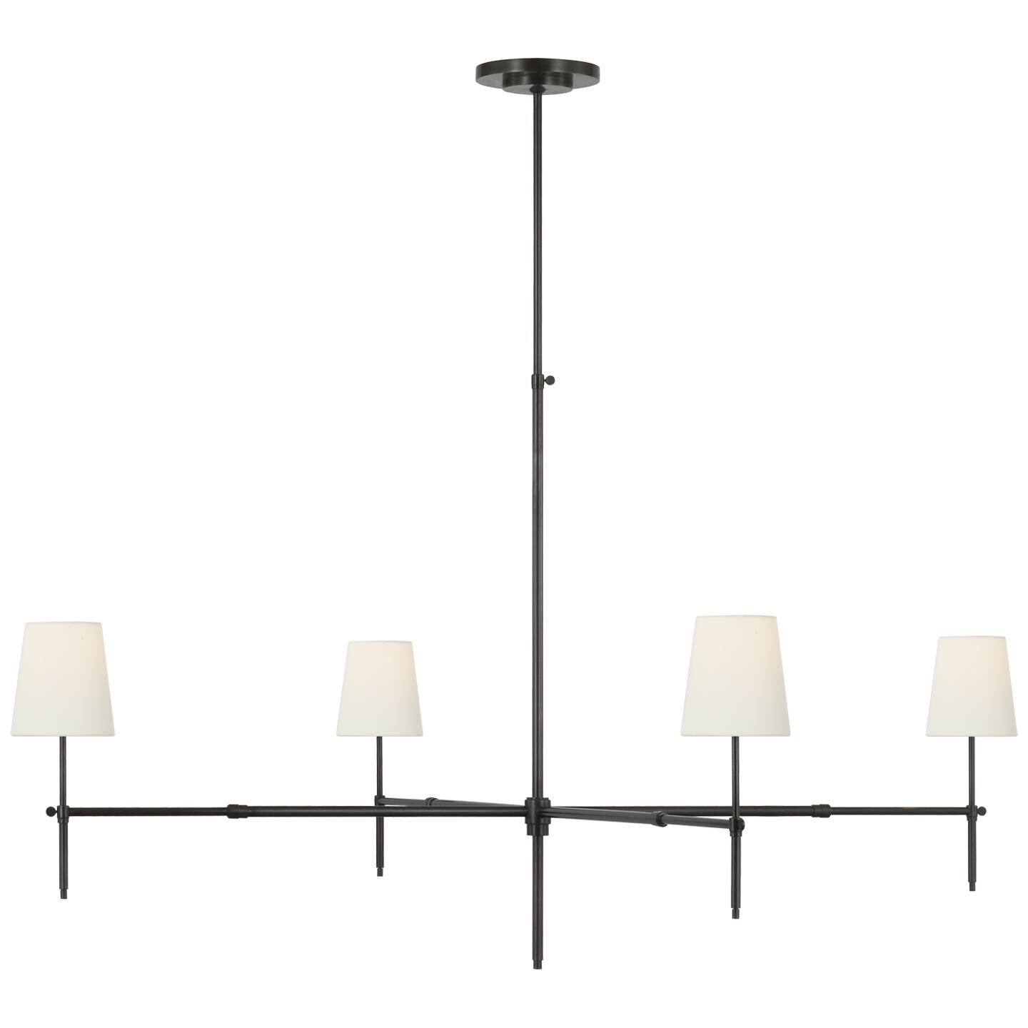 Visual Comfort Signature Collection Thomas Obrien Bryant 60 Inch 4 Light Led Chandelier Cp785876