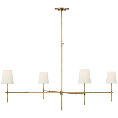 Visual Comfort Signature Collection Thomas Obrien Bryant 60 Inch 4 Light Led Chandelier Cp785876