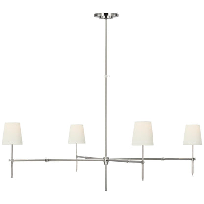 Visual Comfort Signature Collection Thomas Obrien Bryant 60 Inch 4 Light Led Chandelier Cp785876