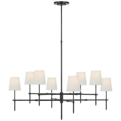 Visual Comfort Signature Collection Thomas Obrien Bryant 48 Inch 8 Light Led Chandelier Cp785877